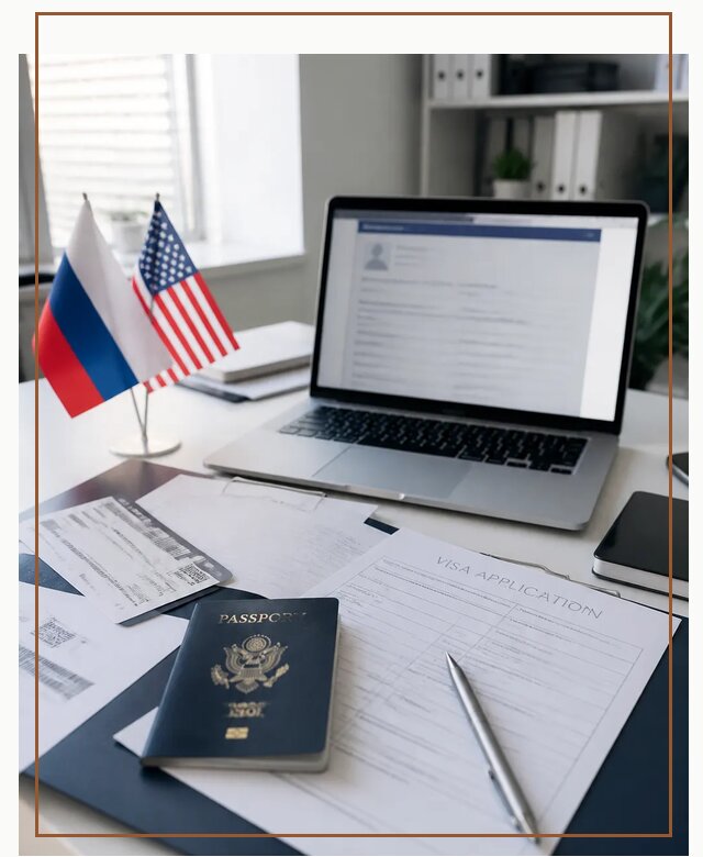 Оформление визы в США для туристов и бизнеса в Вятских Поляне