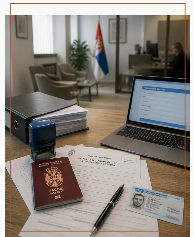 Оформление ПМЖ в Сербии для переезда в Вятских Поляне под ключ