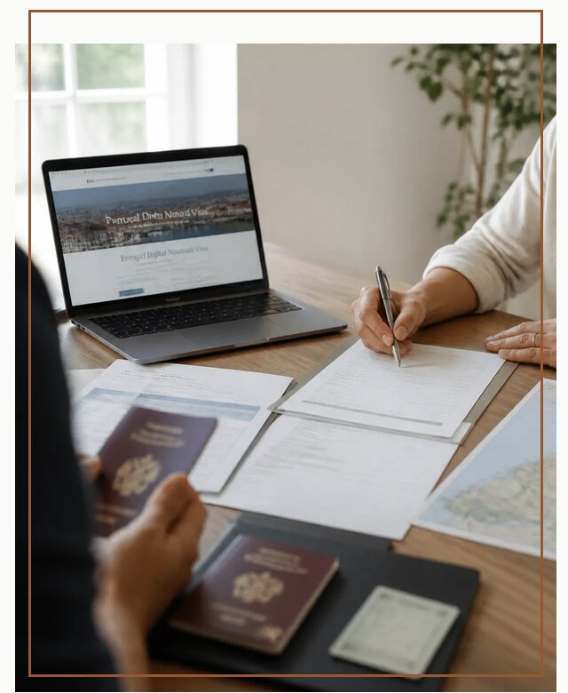 Оформление Digital Nomad и ВНЖ Португалии в Вятских Поляне